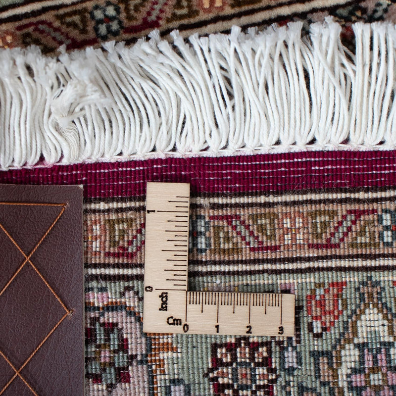 Persisk matta - Tabriz - Royal - 95 x 61 cm - mörkröd