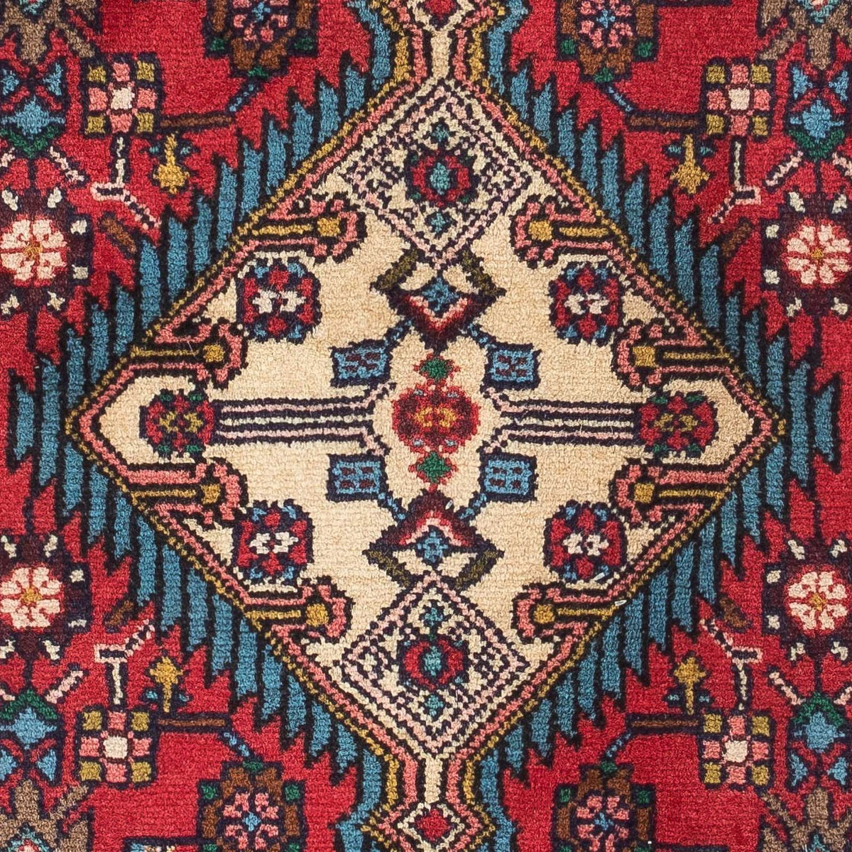 Persisk matta - Nomadic - 126 x 87 cm - röd