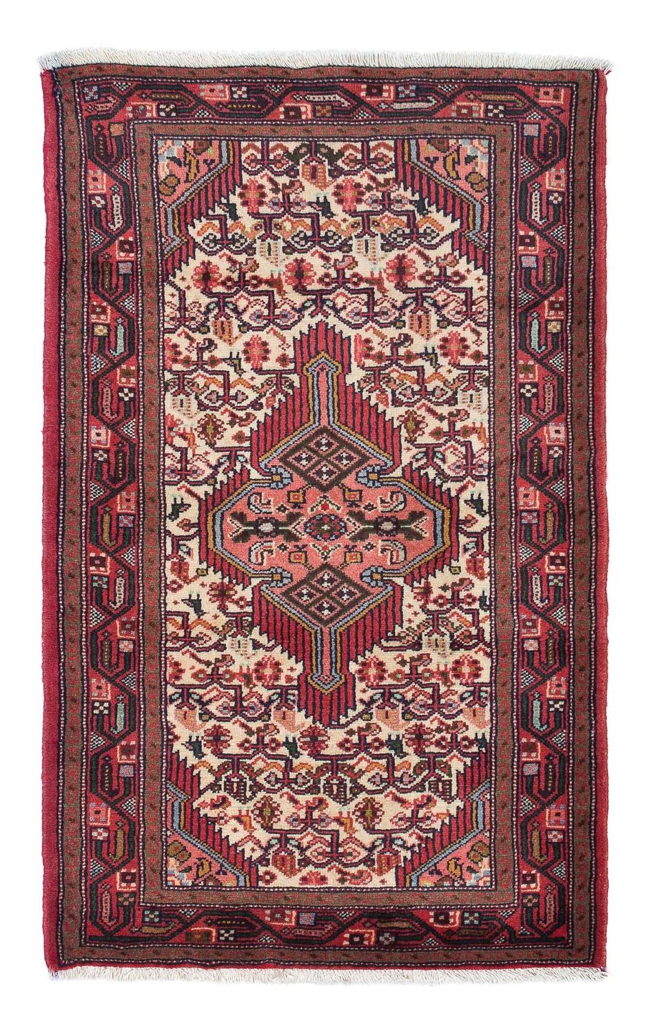 Persisk matta - Nomadic - 131 x 83 cm - beige