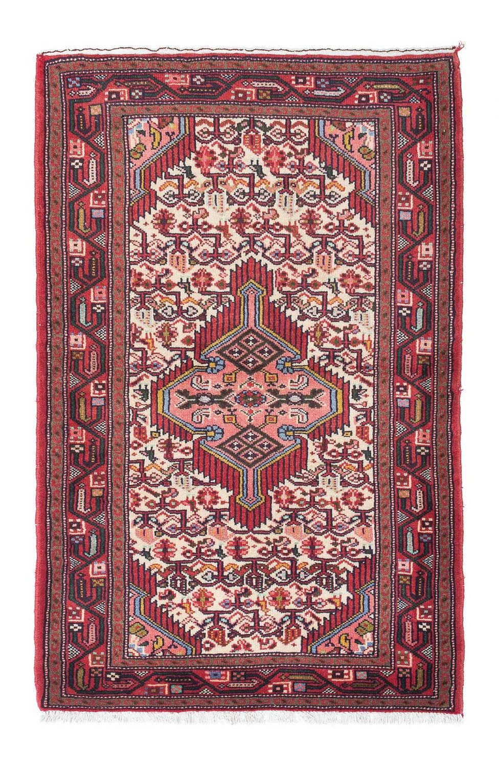 Persisk matta - Nomadic - 131 x 83 cm - beige