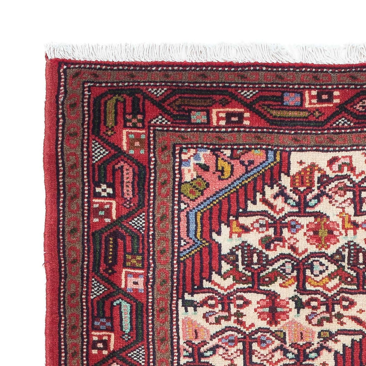 Persisk matta - Nomadic - 131 x 83 cm - beige