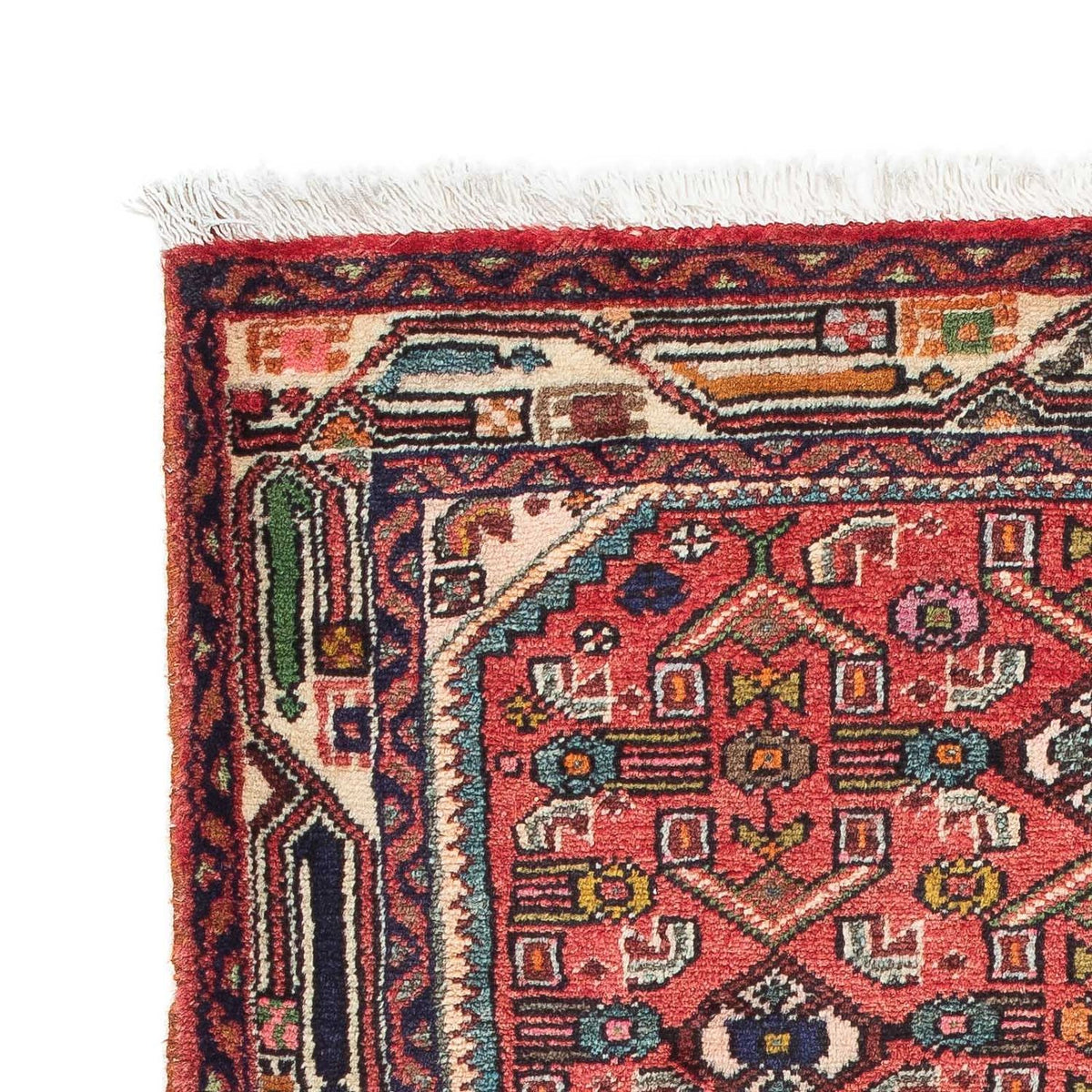 Persisk matta - Nomadic - 103 x 83 cm - röd