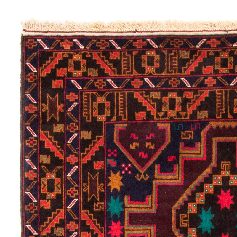 Runner Baluch-matta - 193 x 106 cm - mörkblå