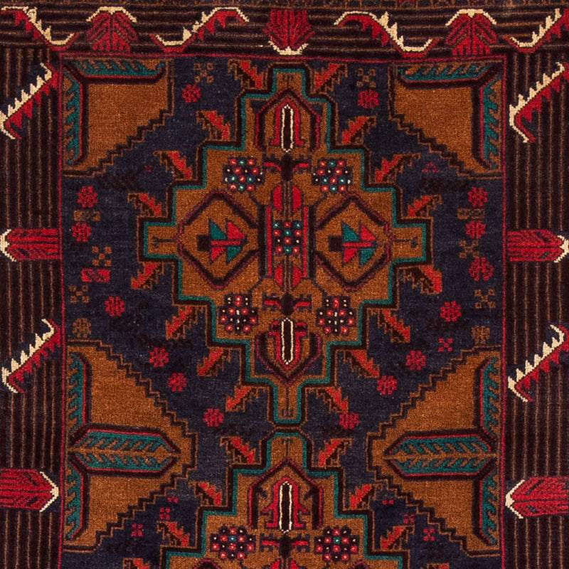 Runner Baluch-matta - 184 x 110 cm - flerfärgad