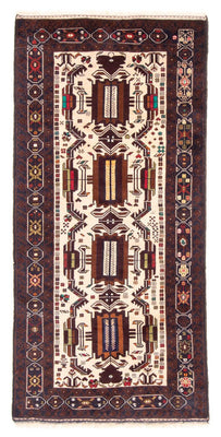 Runner Baluch-matta - 207 x 100 cm - beige
