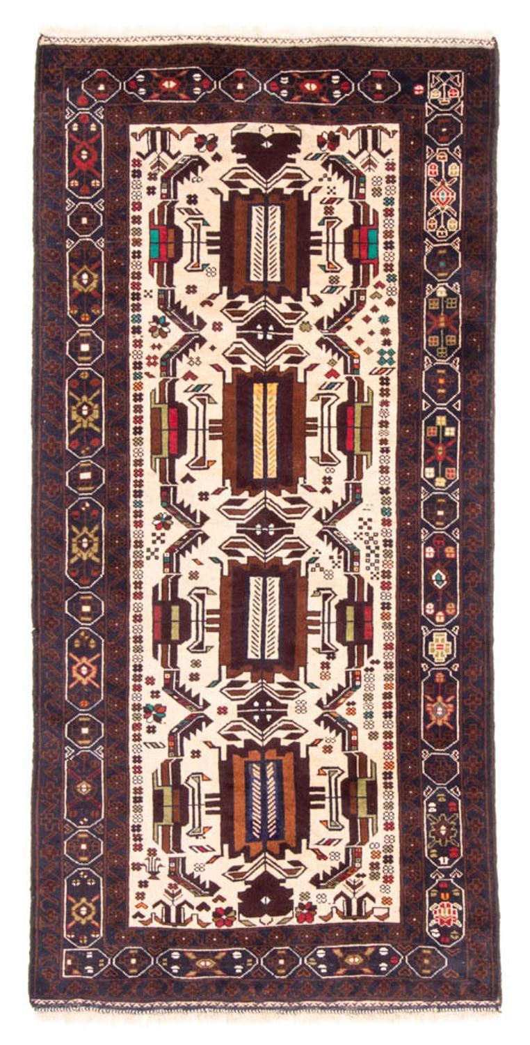 Runner Baluch-matta - 207 x 100 cm - beige