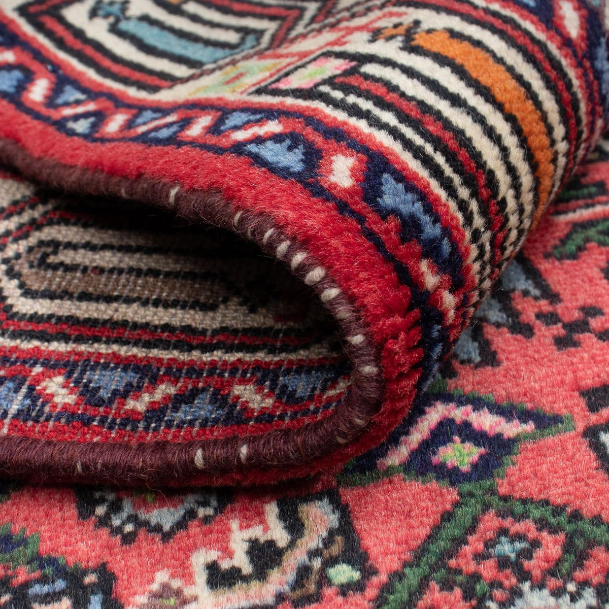 Persisk matta - Nomadic - 125 x 81 cm - röd