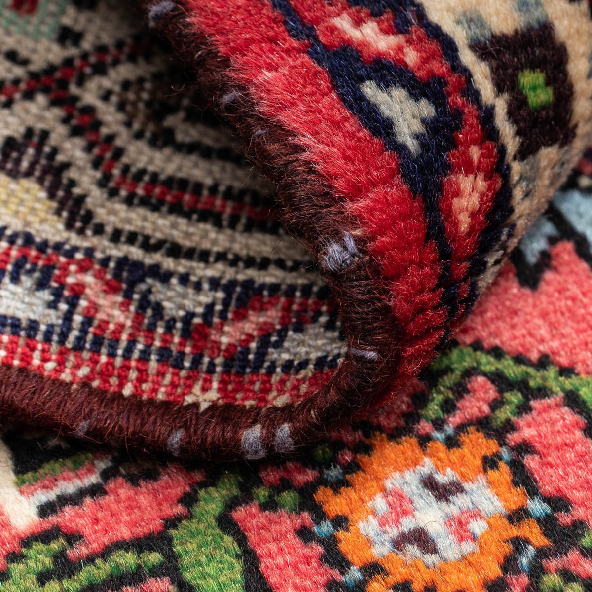 Persisk matta - Nomadic - 118 x 79 cm - röd