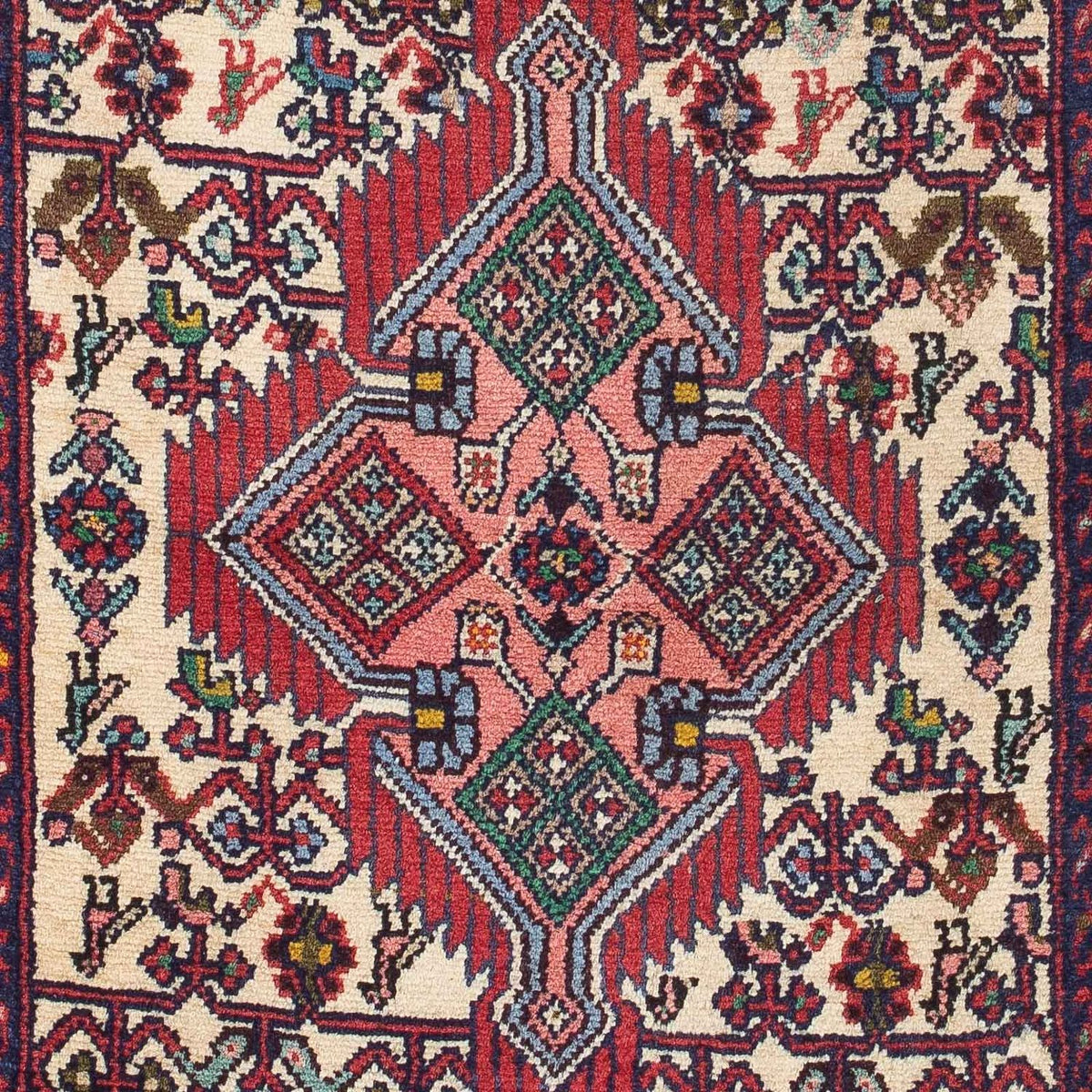 Persisk matta - Nomadic - 126 x 75 cm - beige