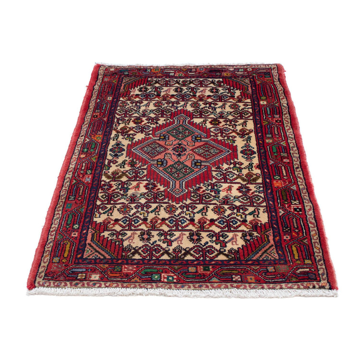 Persisk matta - Nomadic - 126 x 75 cm - beige