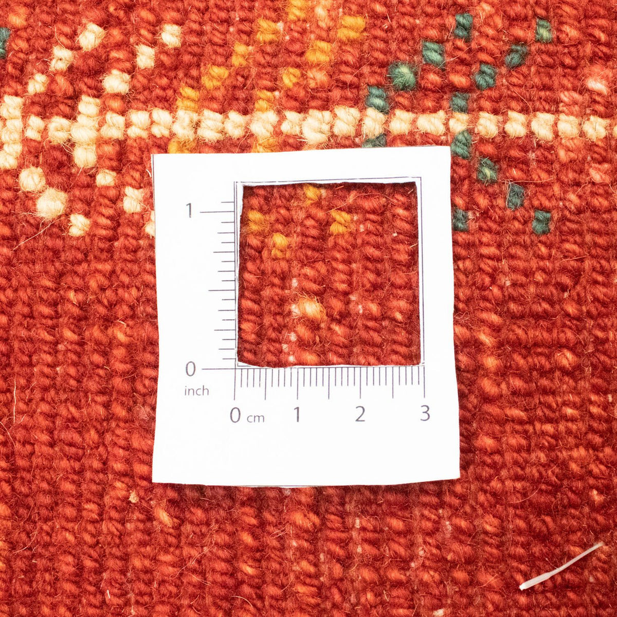 Gabbeh-matta - persisk - 230 x 180 cm - röd