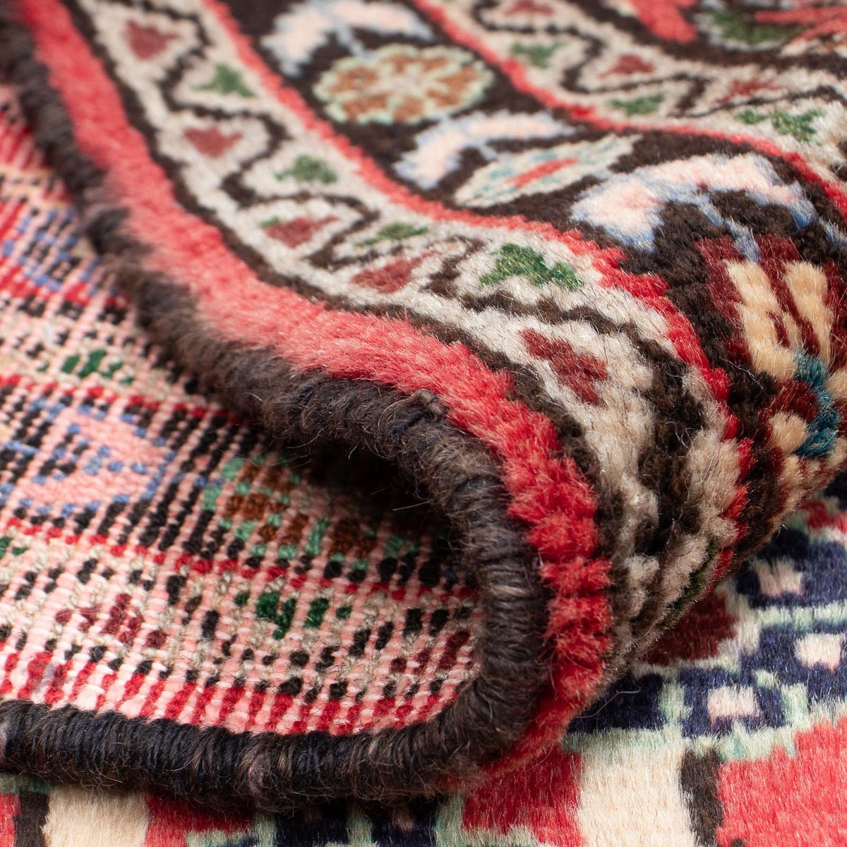 Persisk matta - Nomadic - 133 x 85 cm - ljusröd