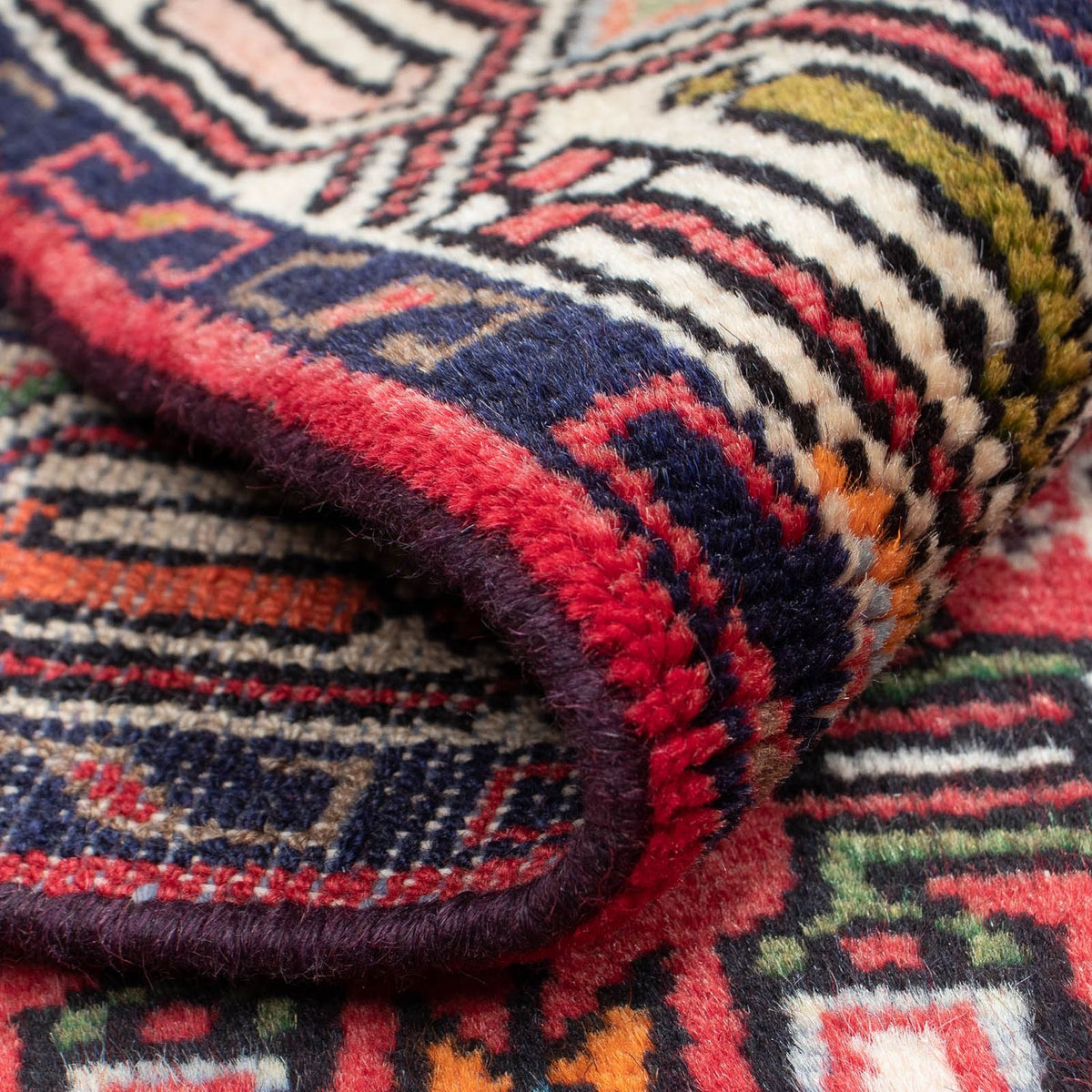 Persisk matta - Nomadic - 132 x 77 cm - röd