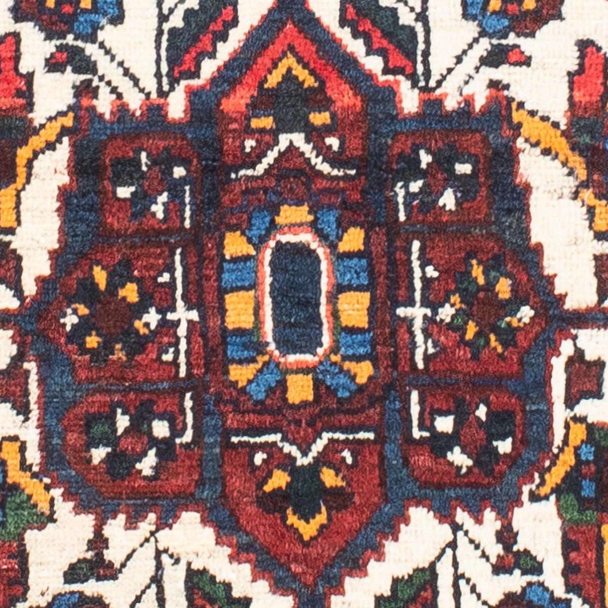 Persisk matta - Nomadic - 143 x 107 cm - mörkblå