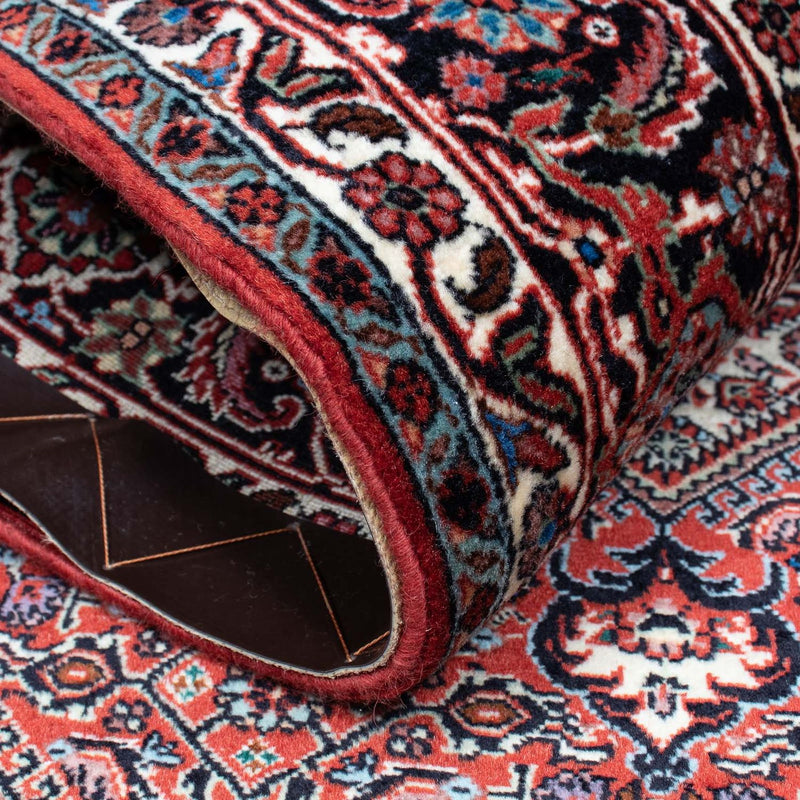 Persisk matta - Bijar - 200 x 131 cm - ljusröd