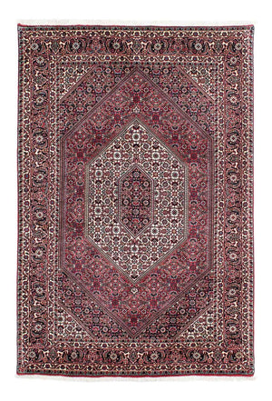 Persisk matta - Bijar - 198 x 132 cm - ljusröd
