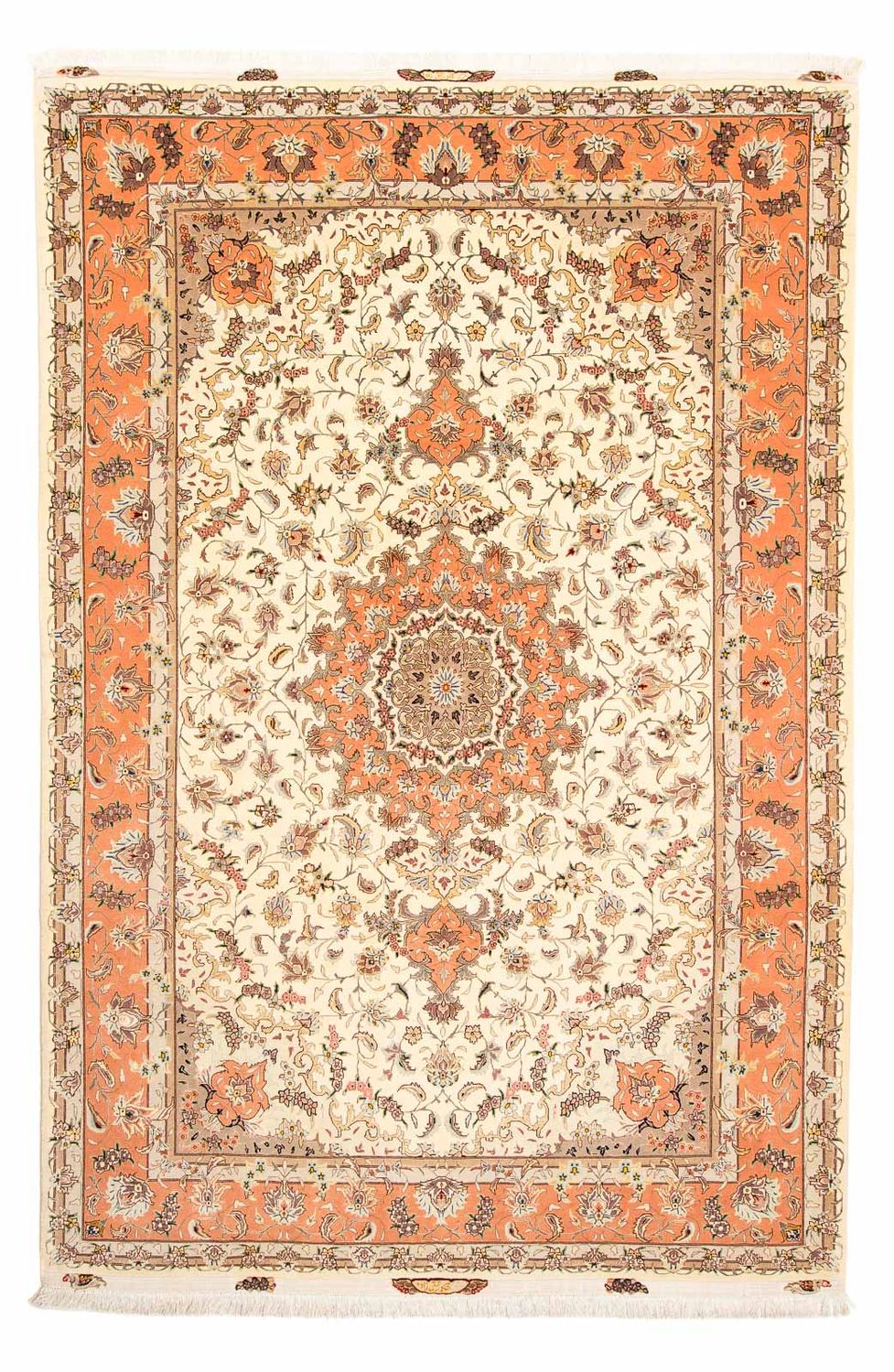 Persisk matta - Tabriz - Royal - 300 x 204 cm - beige
