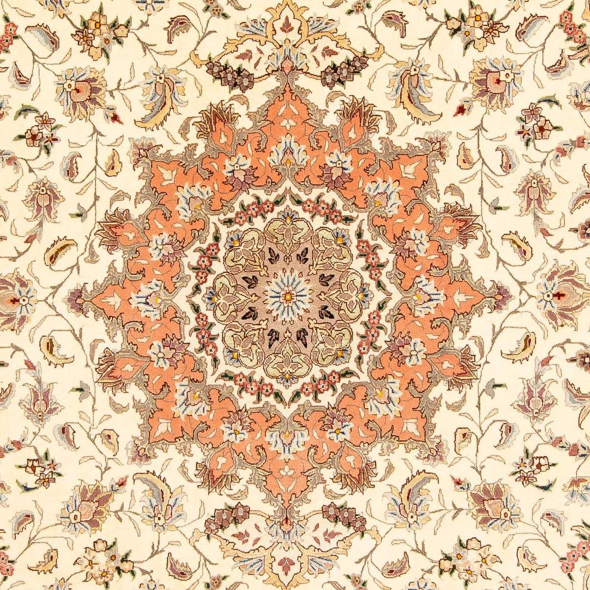 Persisk matta - Tabriz - Royal - 300 x 204 cm - beige