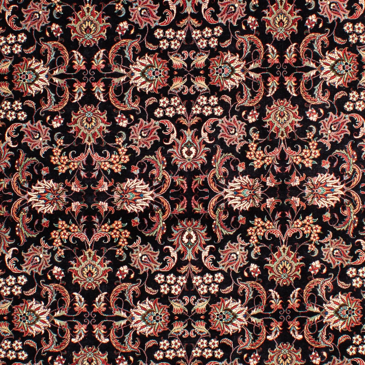 Persisk matta - Bijar - 299 x 203 cm - mörkblå