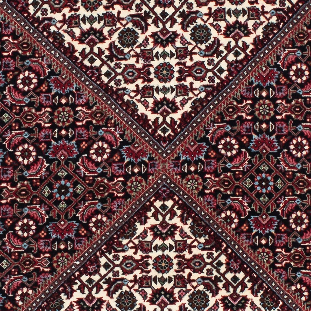 Runner Persisk matta - Bijar - 218 x 77 cm - mörkblå