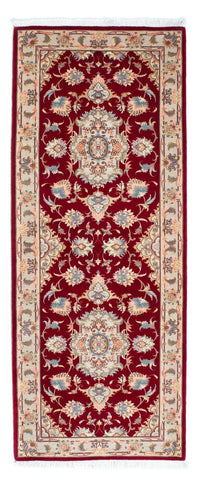 Runner Persisk matta - Tabriz - Royal - 213 x 83 cm - mörkröd