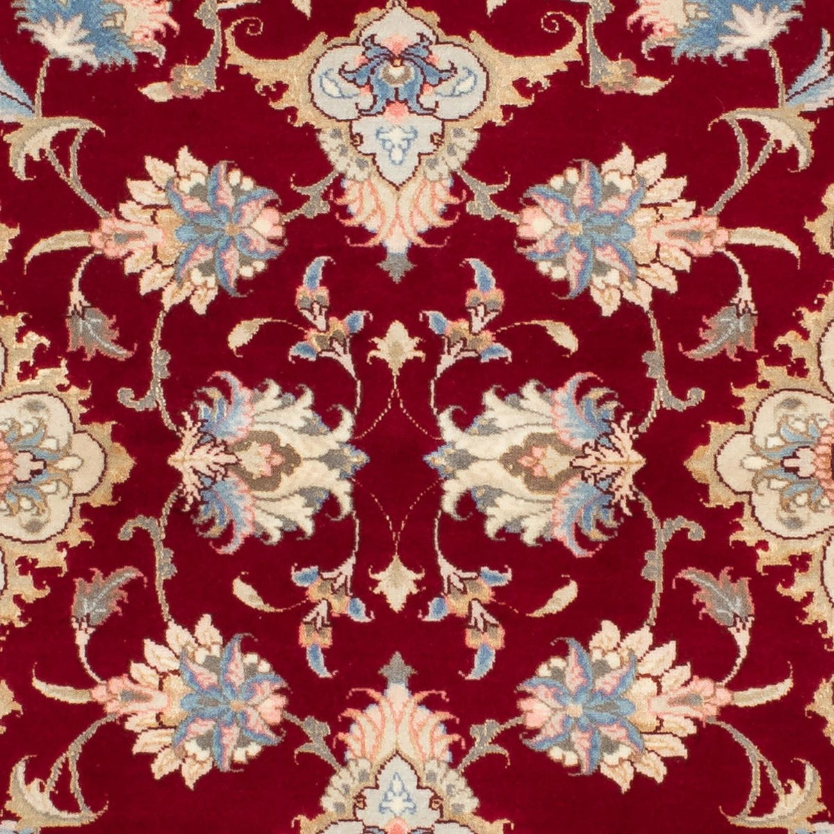 Runner Persisk matta - Tabriz - Royal - 213 x 83 cm - mörkröd