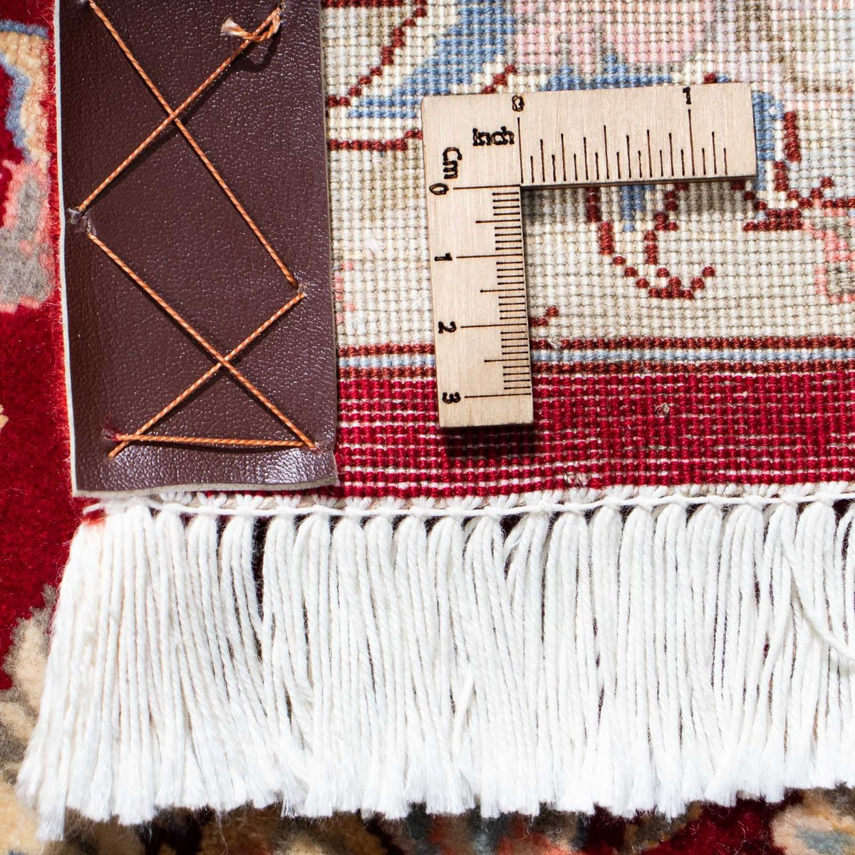 Runner Persisk matta - Tabriz - Royal - 213 x 83 cm - mörkröd