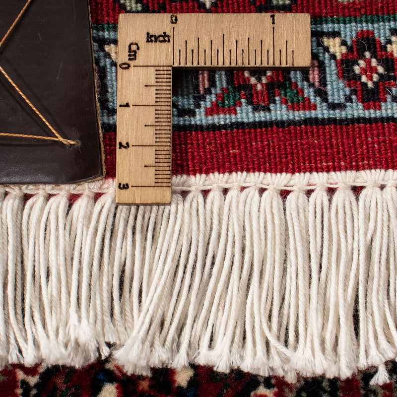 Persisk matta - Bijar - 295 x 202 cm - mörkröd