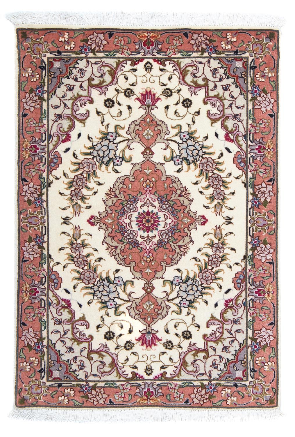 Persisk matta - Tabriz - Royal - 90 x 60 cm - beige