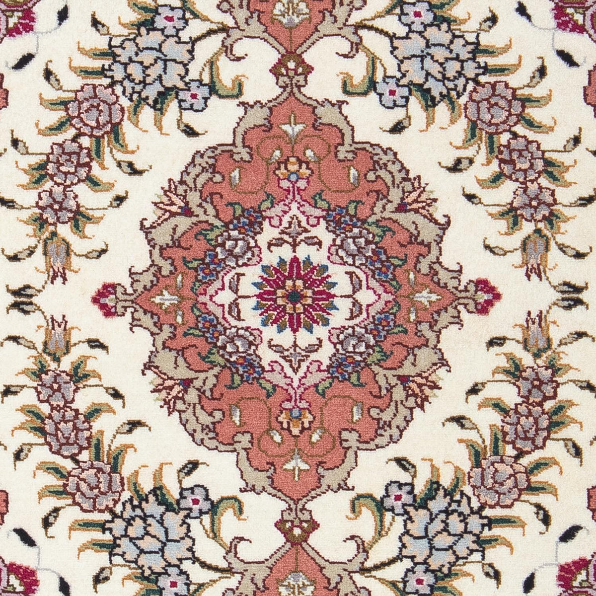 Persisk matta - Tabriz - Royal - 90 x 60 cm - beige