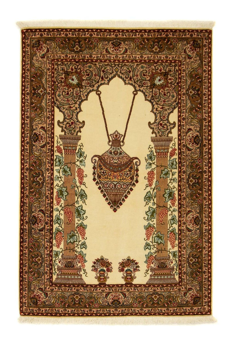 Persisk matta - Tabriz - Royal - 153 x 103 cm - beige