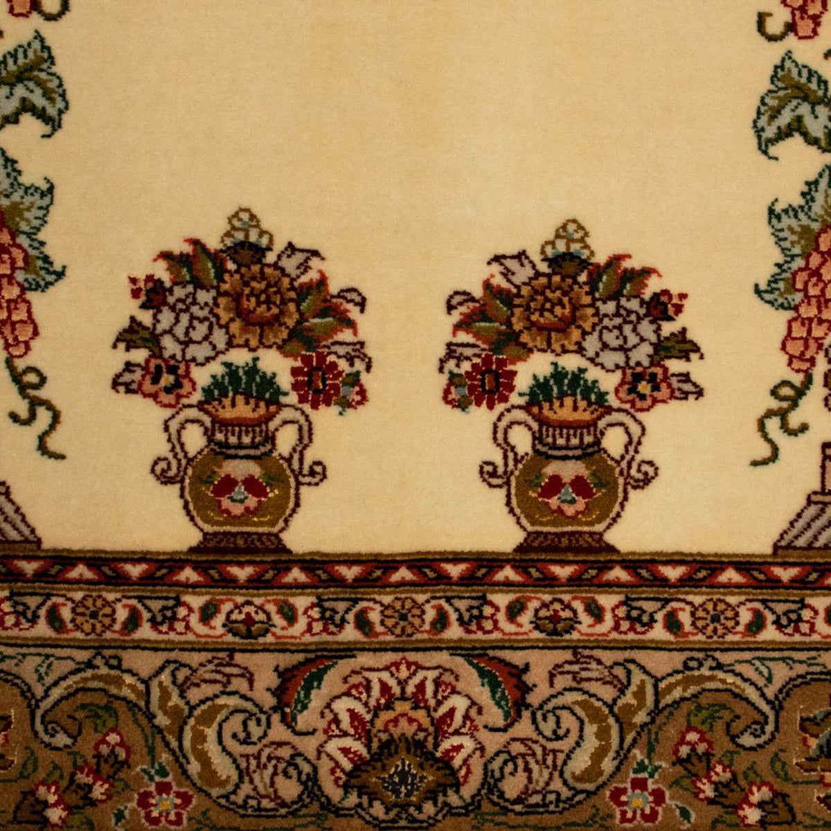 Persisk matta - Tabriz - Royal - 153 x 103 cm - beige