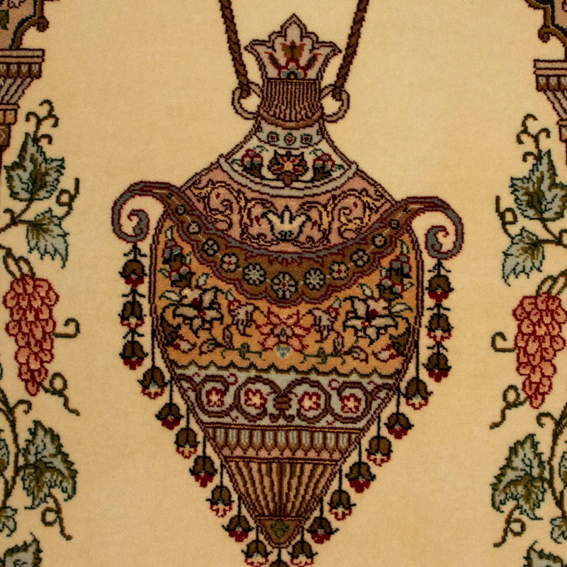 Persisk matta - Tabriz - Royal - 153 x 103 cm - beige