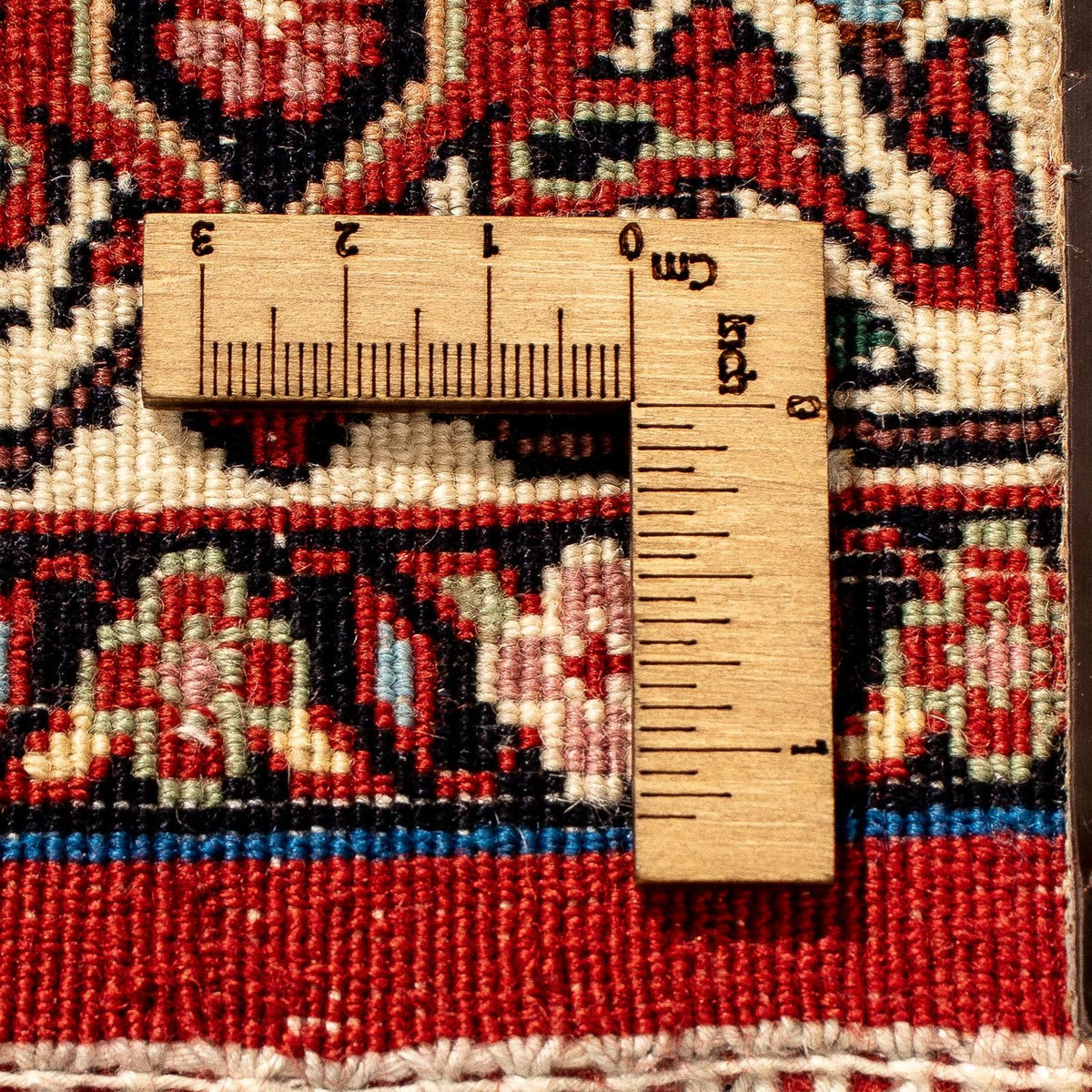 Runner Persisk matta - Bijar - 292 x 84 cm - mörkröd