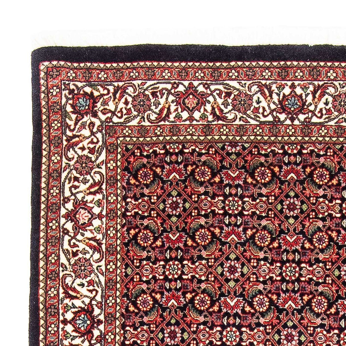 Persisk matta - Bijar - 170 x 108 cm - mörkblå