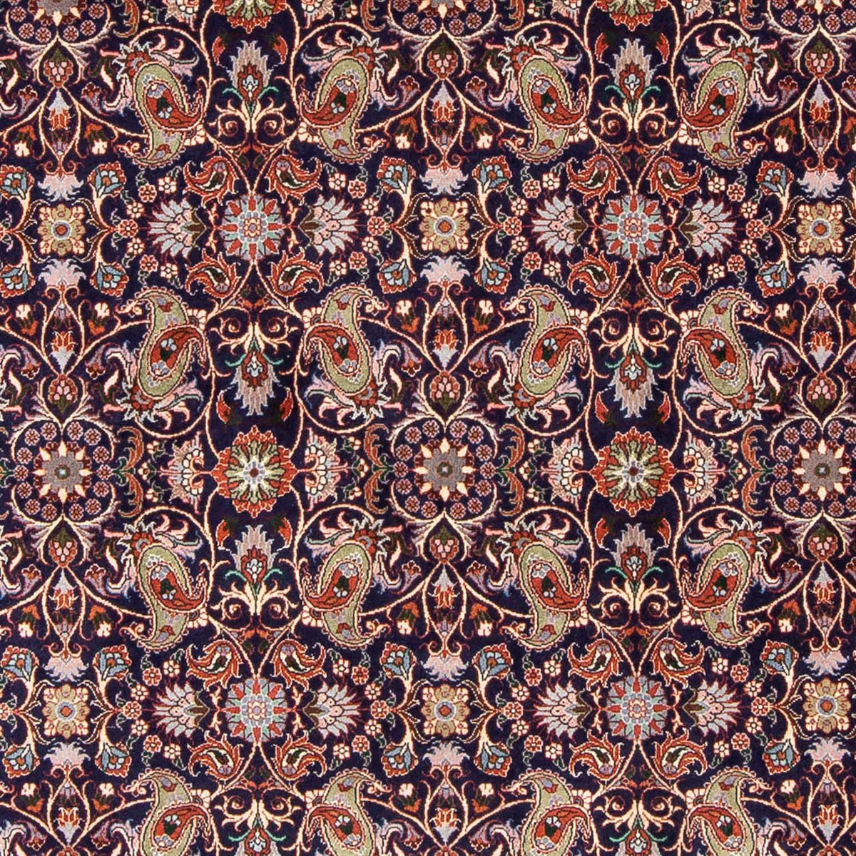Persisk matta - Bijar - 247 x 169 cm - mörkblå
