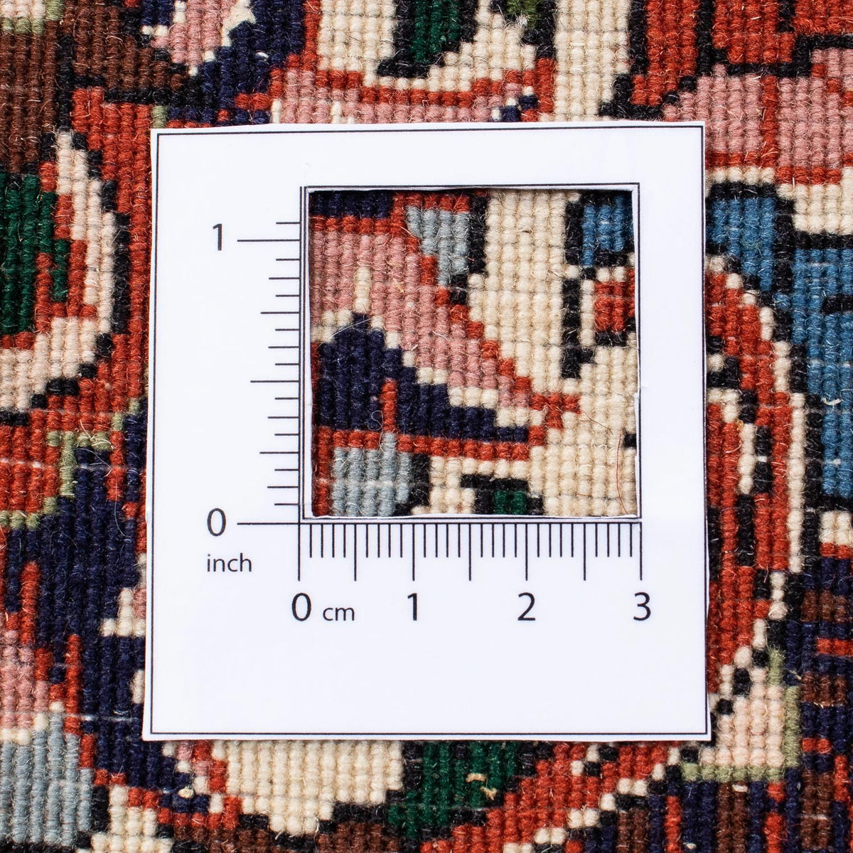 Persisk matta - Bijar - 247 x 169 cm - mörkblå