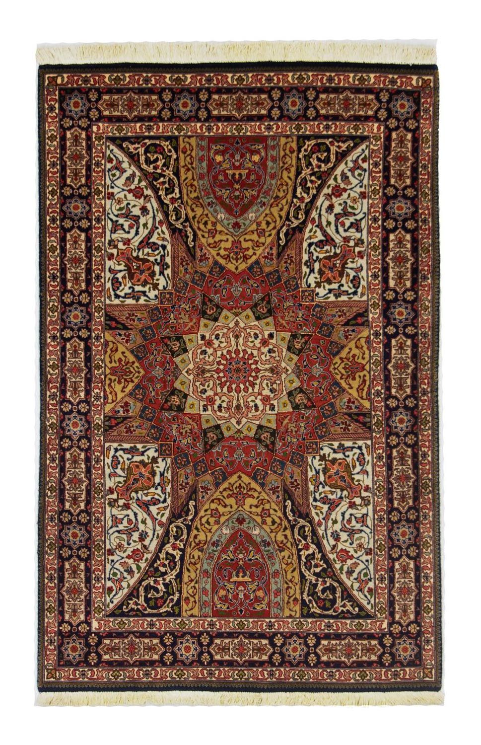 Persisk matta - Tabriz - Royal - 157 x 100 cm - flerfärgad