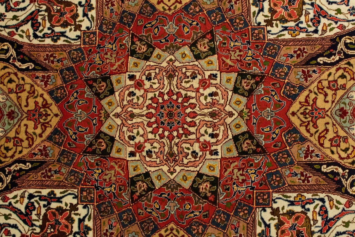 Persisk matta - Tabriz - Royal - 157 x 100 cm - flerfärgad