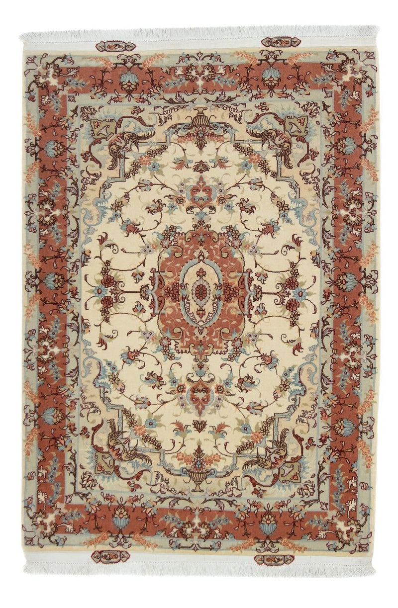 Persisk matta - Tabriz - Royal - 151 x 103 cm - beige