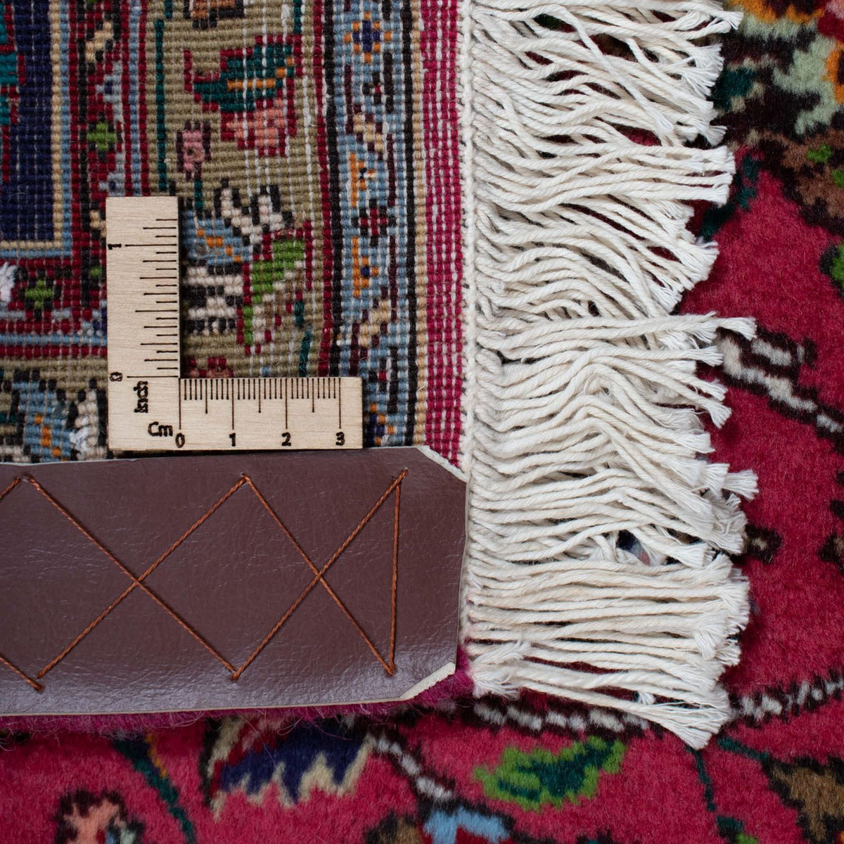 Persisk matta - Tabriz - Royal - 280 x 205 cm - mörkröd