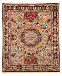 Persisk matta - Tabriz - Royal - 246 x 205 cm - flerfärgad