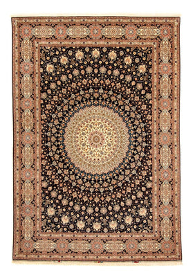 Persisk matta - Tabriz - Royal - 338 x 248 cm - mörkblå