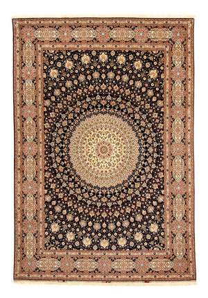 Persisk matta - Tabriz - Royal - 338 x 248 cm - mörkblå