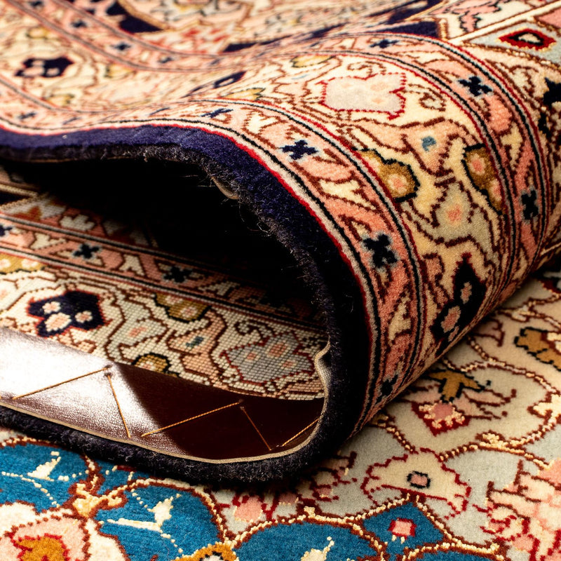 Persisk matta - Tabriz - Royal - 338 x 248 cm - mörkblå