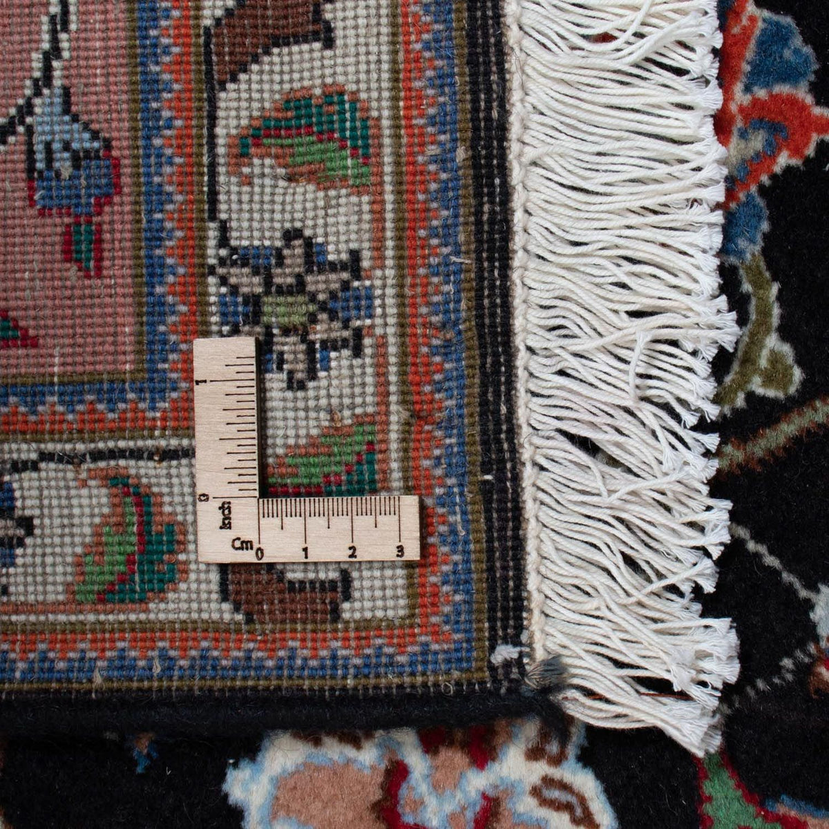 Persisk matta - Tabriz - Royal - 293 x 190 cm - mörkblå