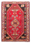 Shiraz Mattan 112x166cm - Persisk matta - Rektangulär / Mörkröd / 112 x 166 cm Rektangulär