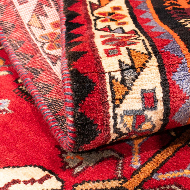 Persisk matta - Nomadic - 166 x 112 cm - mörkröd