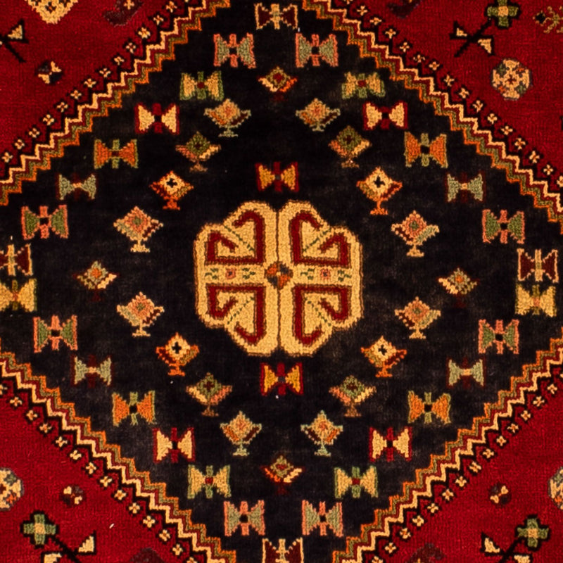 Persisk matta - Nomadic - 302 x 214 cm - mörkröd