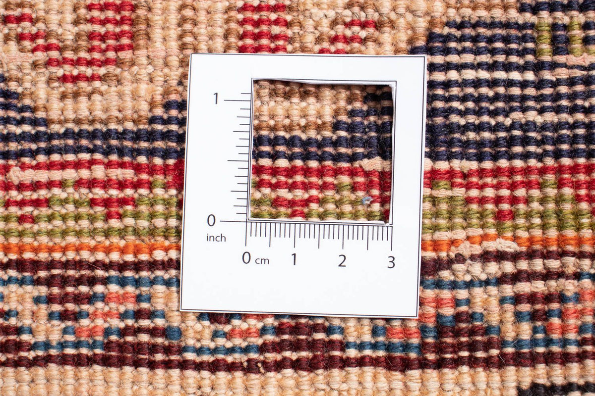 Persisk matta - Nomadic - 302 x 214 cm - mörkröd